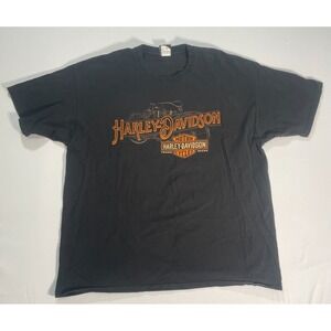 Harley Davidson Motorcyles Zips 45th Parallel Mackinac Island MI Size XL